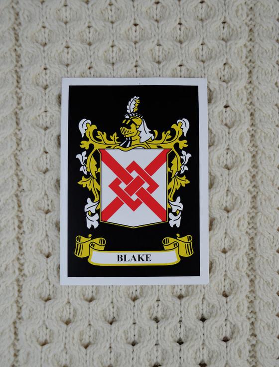 Aran Cashmere Blake Clan Aran Throw