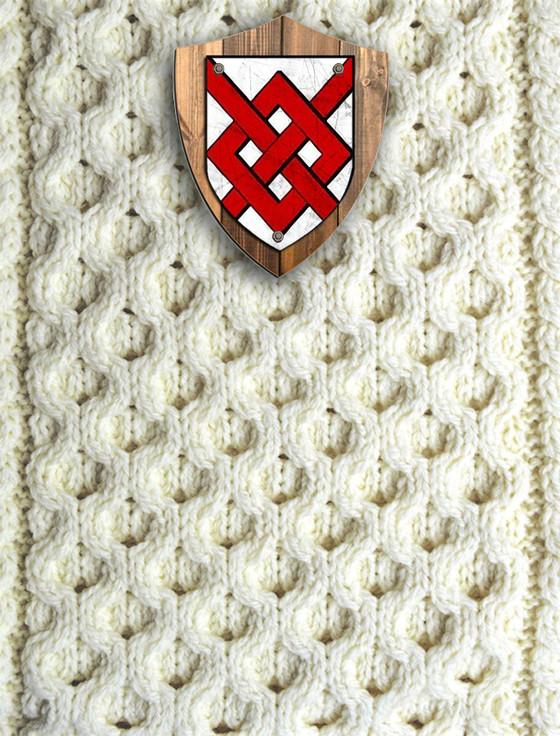 aran cashmere Blake Clan Aran Throw