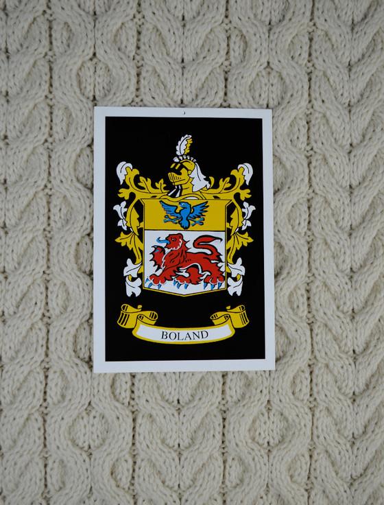 Aran Cashmere Boland Clan Aran Throw