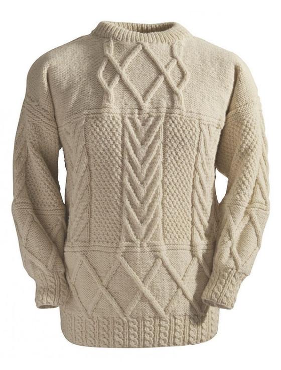 aran cashmere Boyle Clan Sweater