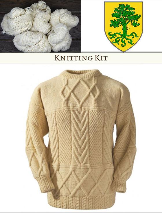 aran cashmere Boyle Knitting Kit