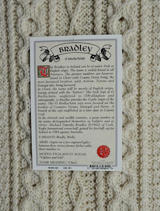 Aran Cashmere Bradley Clan Aran Throw