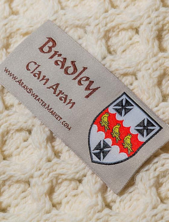Aran Cashmere Bradley Clan Aran Throw