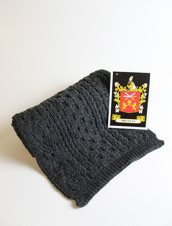 Aran Cashmere Brennan Clan Scarf
