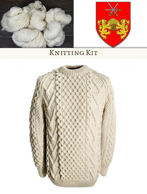 aran cashmere Brennan Knitting Kit