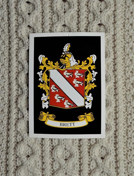 Aran Cashmere Brett Clan Scarf