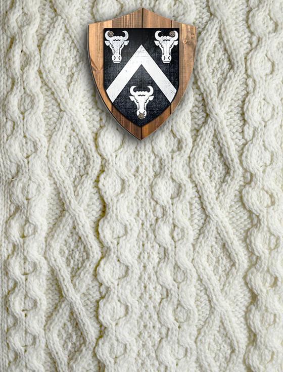 Aran Cashmere Buckley Clan Aran Throw