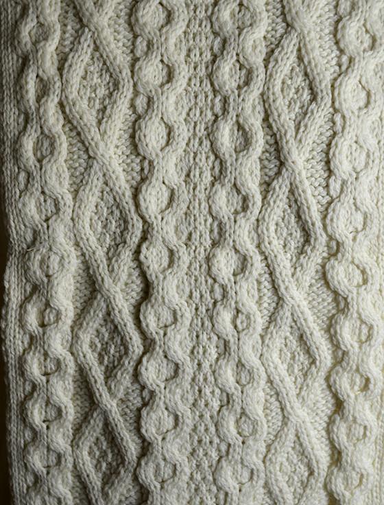 Aran Cashmere Buckley Clan Scarf