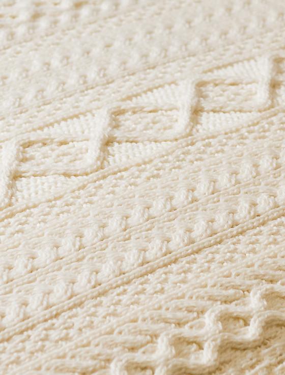 Aran Cashmere Burke Clan Aran Bed Runner