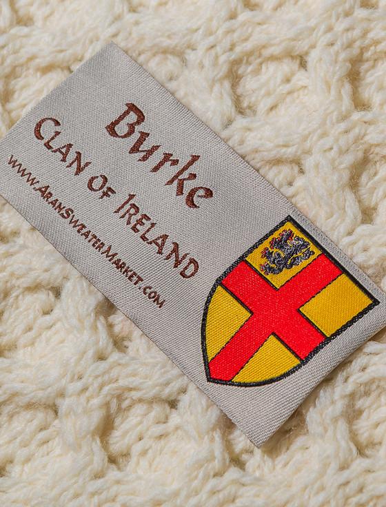Aran Cashmere Burke Clan Aran Throw