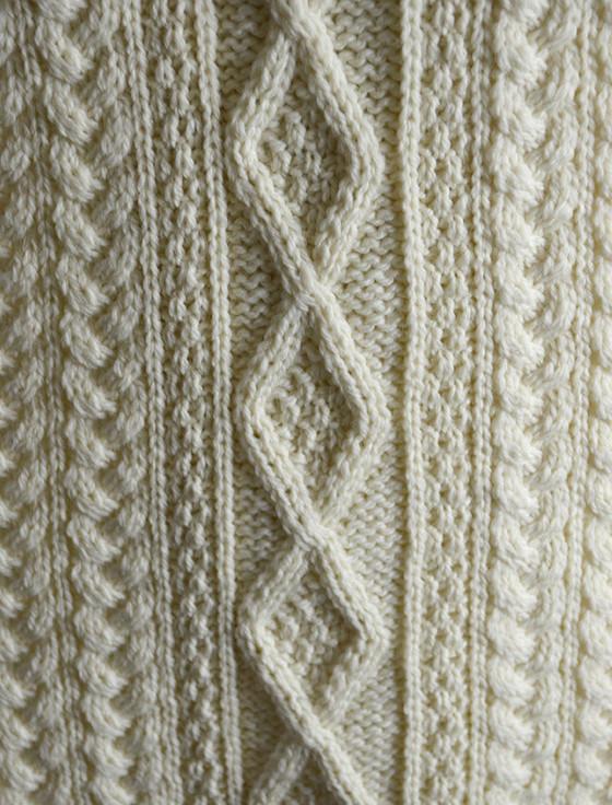Aran Cashmere Burke Clan Scarf
