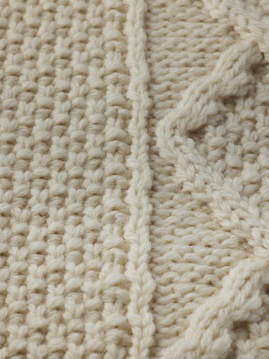 Aran Cashmere Burke Clan Sweater