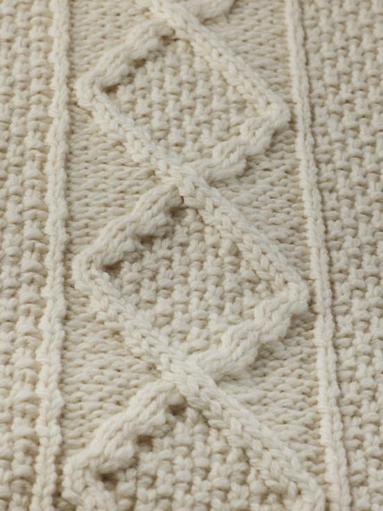 Aran Cashmere Burke Clan Sweater