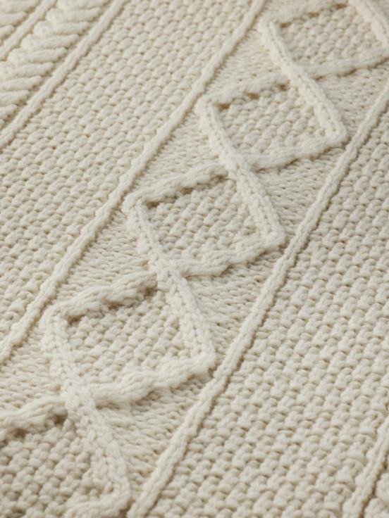 Aran Cashmere Burke Clan Sweater