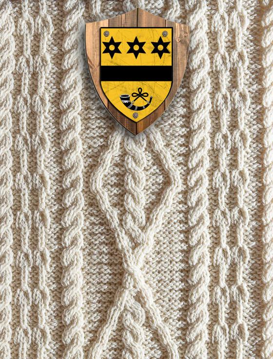 aran cashmere Burns Clan Aran Throw