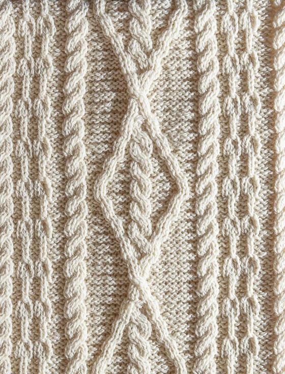 Aran Cashmere Burns Clan Scarf