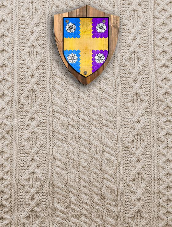 aran cashmere Burton Clan Aran Throw