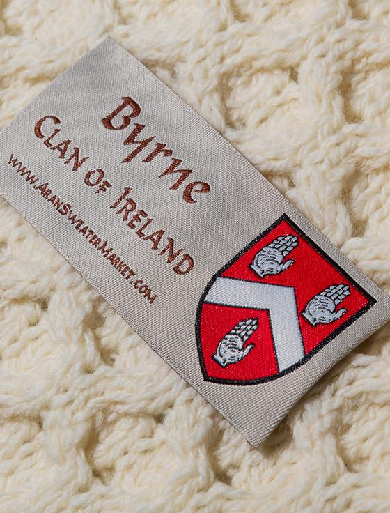 Aran Cashmere Byrne Clan Aran Throw