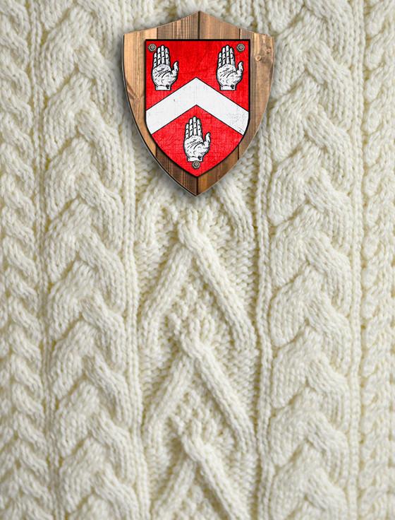 Aran Cashmere Byrne Clan Aran Throw