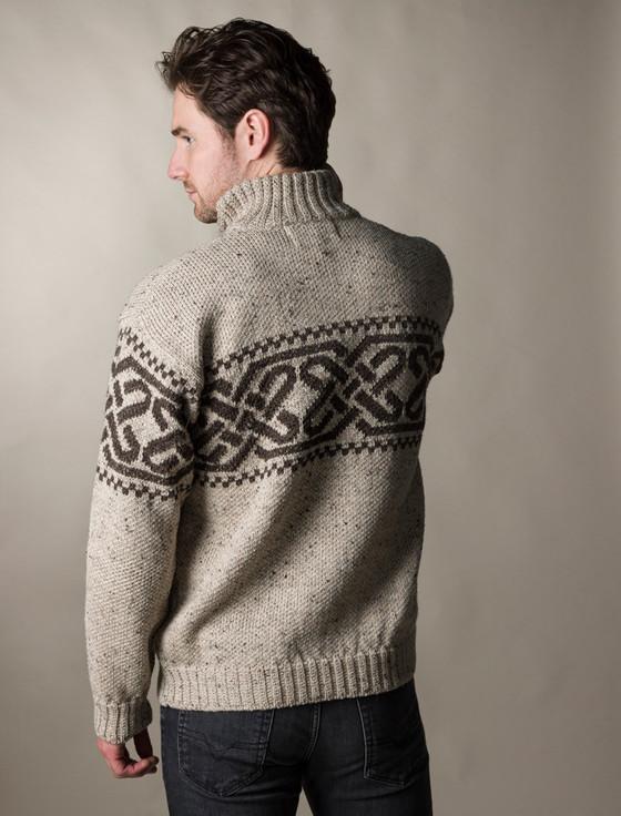 Aran Cashmere C‎eltic Troyer Sweater