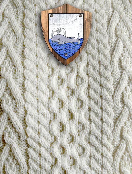 Aran Cashmere Cahill Clan Aran Throw
