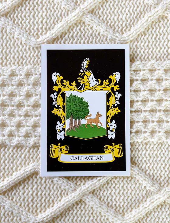 Aran Cashmere Callaghan Clan Aran Throw