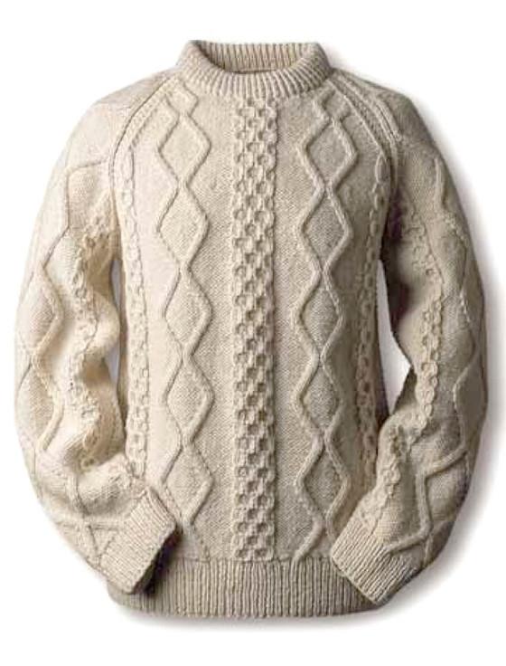 aran cashmere Callaghan Clan Sweater
