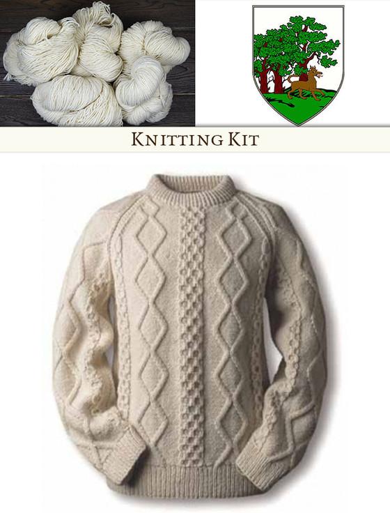 aran cashmere Callaghan Knitting Kit
