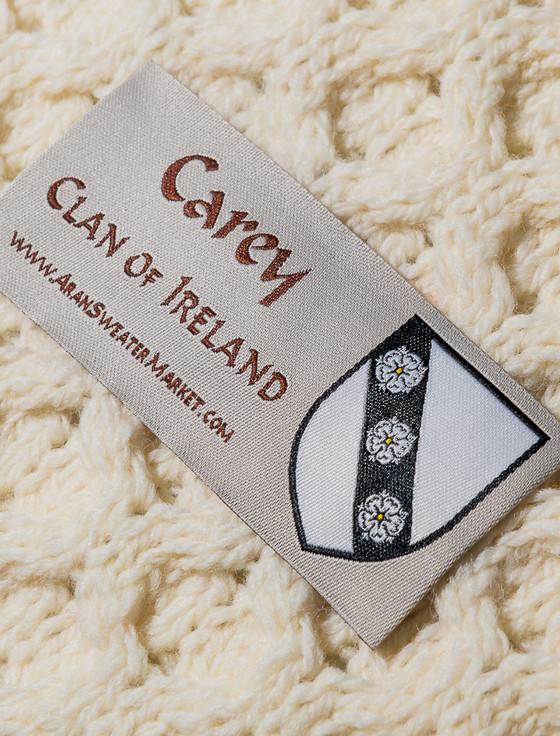 Aran Cashmere Carey Clan Aran Bed Runner