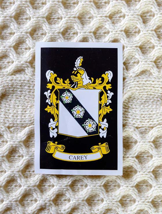 Aran Cashmere Carey Clan Aran Throw