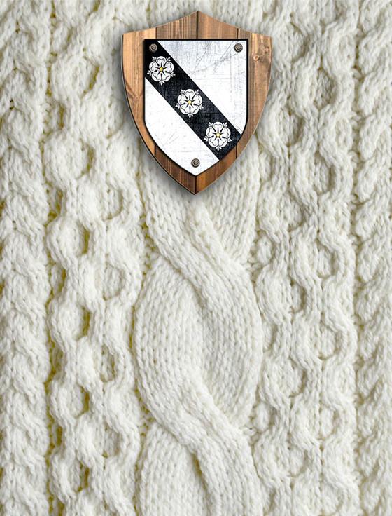 Aran Cashmere Carey Clan Aran Throw