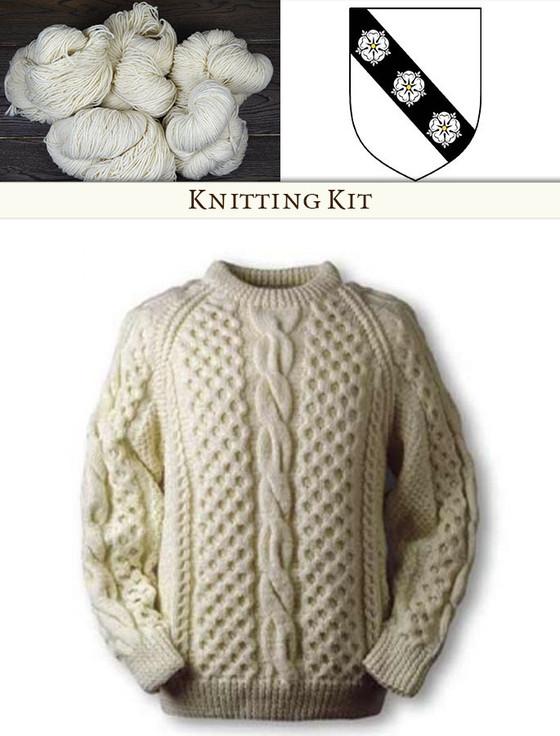 aran cashmere Carey Knitting Kit