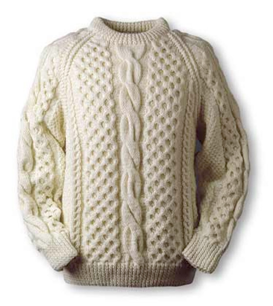 Aran Cashmere Carey Knitting Pattern