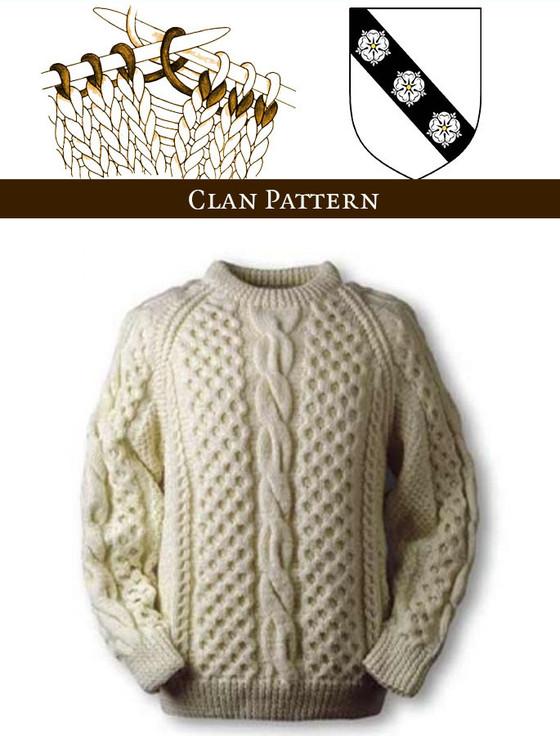 aran cashmere Carey Knitting Pattern