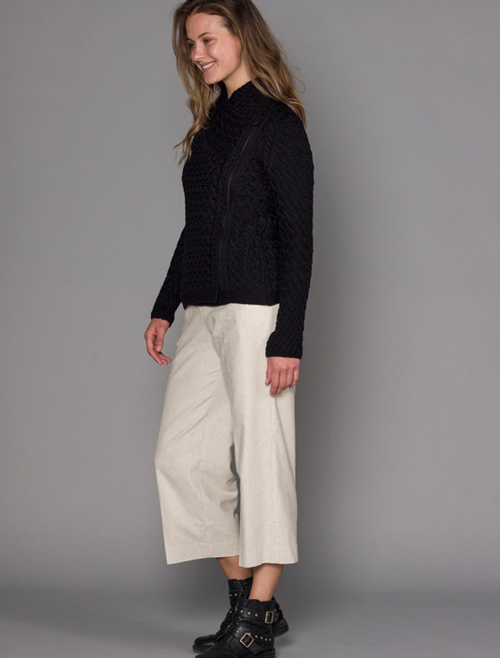 Aran Cashmere ‎Carlow Trellis J‎acket