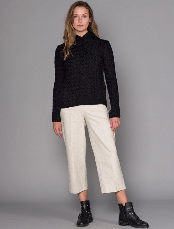 Aran Cashmere ‎Carlow Trellis J‎acket