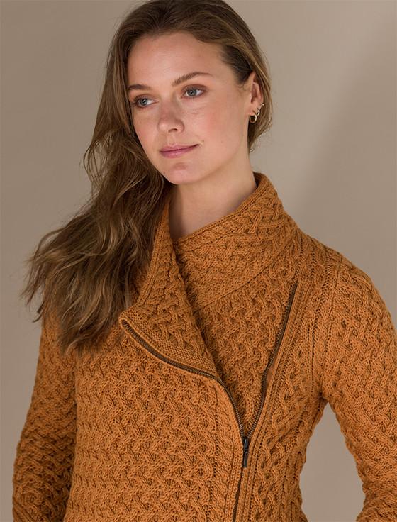 Aran Cashmere Carlow Trellis Jacket