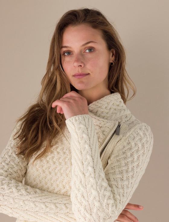 Aran Cashmere ‎Carlow‎ Trellis Jacket‎‎‎