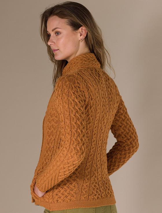 Aran Cashmere ‎Carlow Trellis Jacket