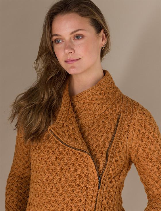 Aran Cashmere ‎Carlow Trellis Jacket