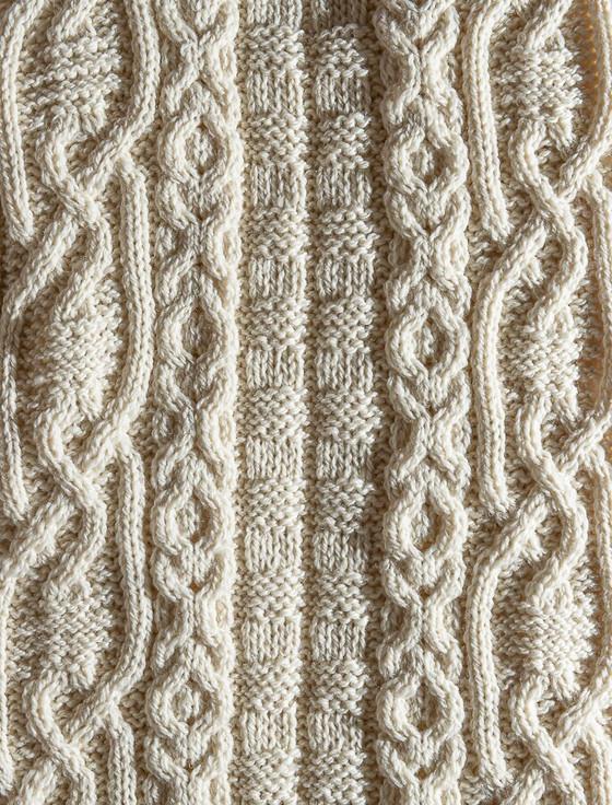 Aran Cashmere Carr Clan Scarf
