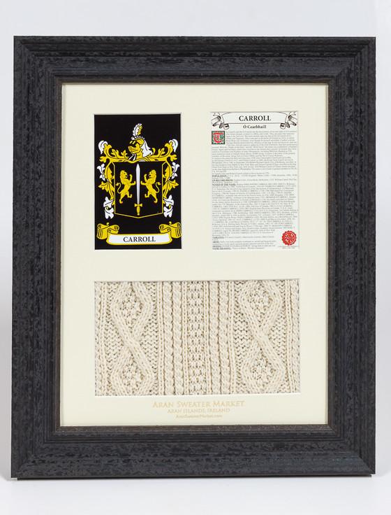 aran cashmere Carroll Clan Aran & History Display