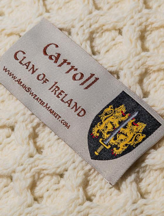 Aran Cashmere Carroll Clan Aran Throw