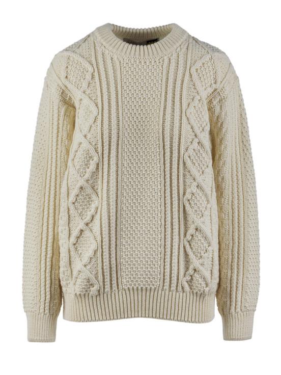aran cashmere Carroll Clan Sweater