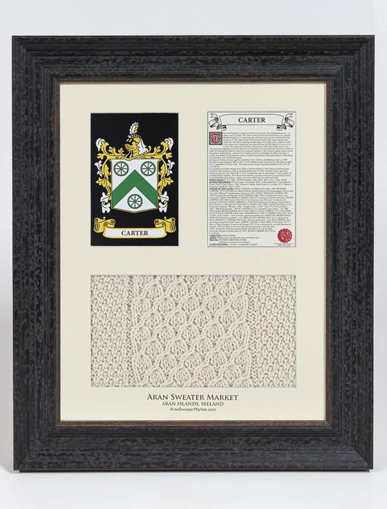 aran cashmere Carter Clan Aran & History Display