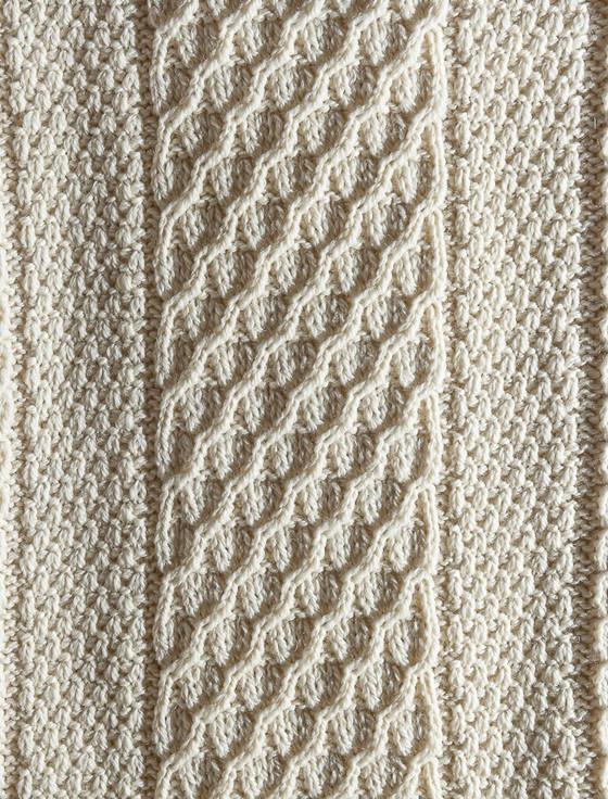 Aran Cashmere Carter Clan Scarf