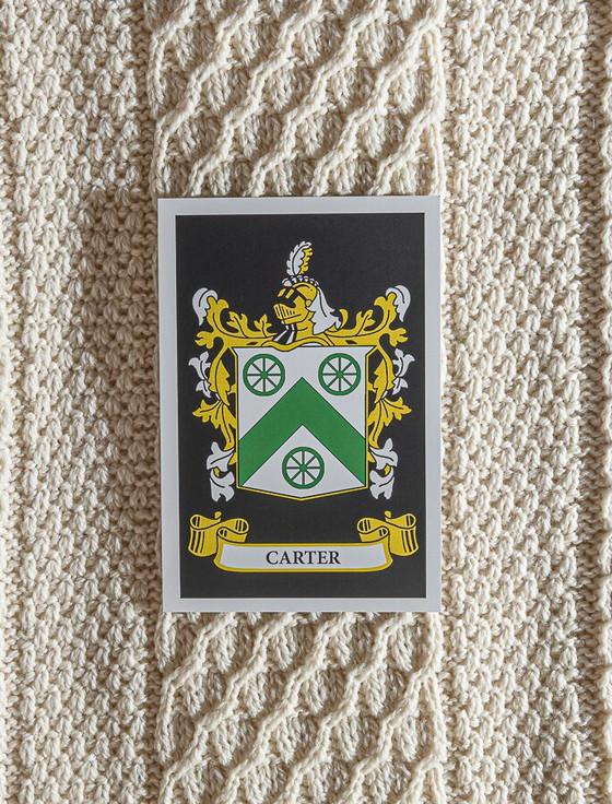 Aran Cashmere Carter Clan Scarf