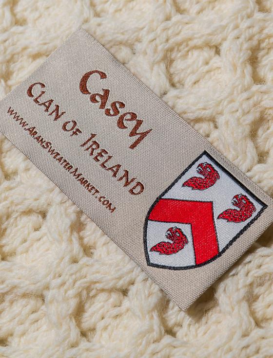 Aran Cashmere Casey Clan Aran Bed Runner