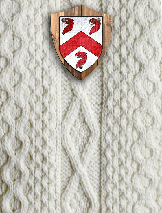 Aran Cashmere Casey Clan Aran Throw
