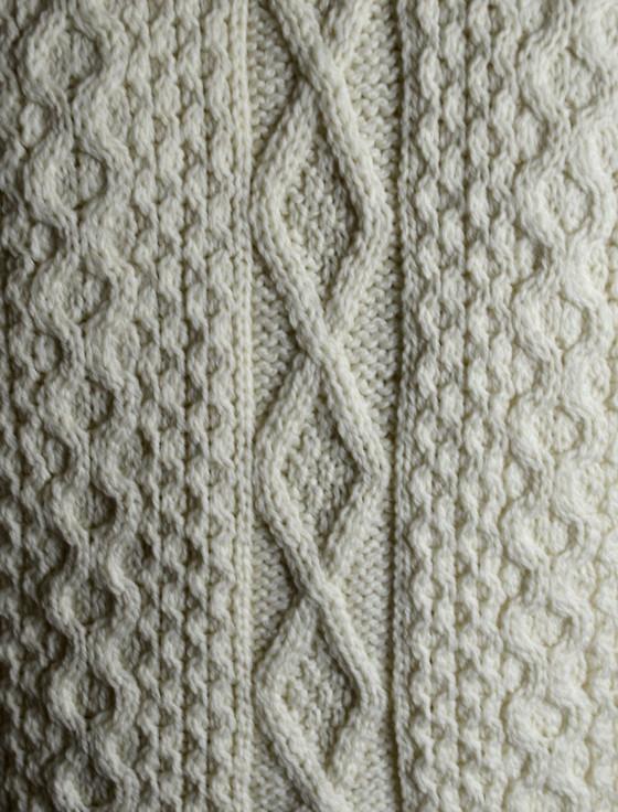 Aran Cashmere Casey Clan Scarf